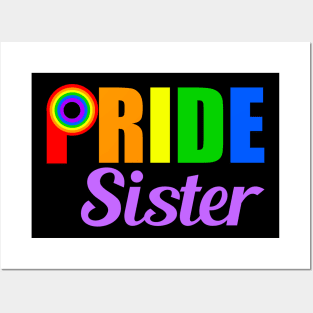 Gay Pride Sister Posters and Art